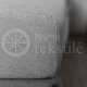 Terry sheet with rubber (grey)